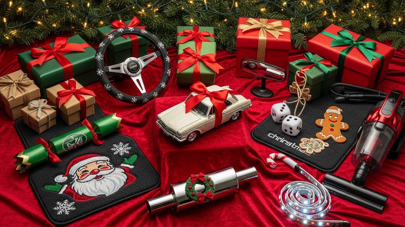 Festive automotive gifts and car styling accessories for Christmas 2025