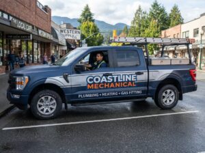 Branded service pickup wrap